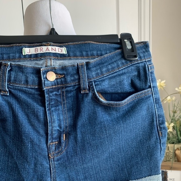 UpCycled J Brand Cut Off Denim Shorts - Picture 3 of 10